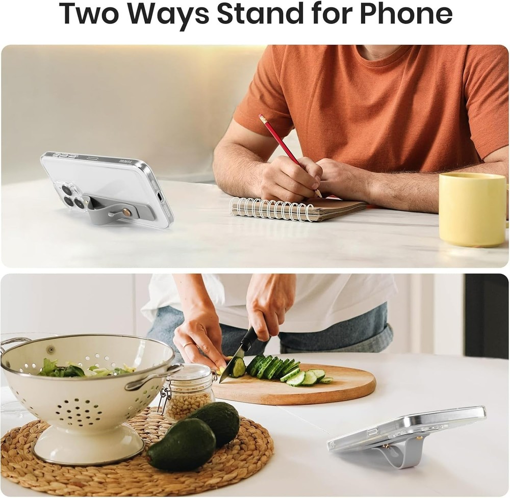 Versatile Hand Strap for 4-8 Inch Devices - Secure Grip and Stand Functionality