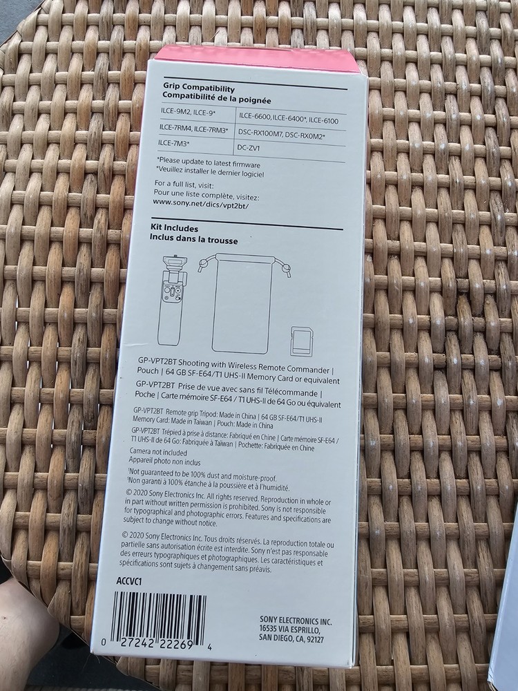 Sony Vlogger Accessory Kit Black