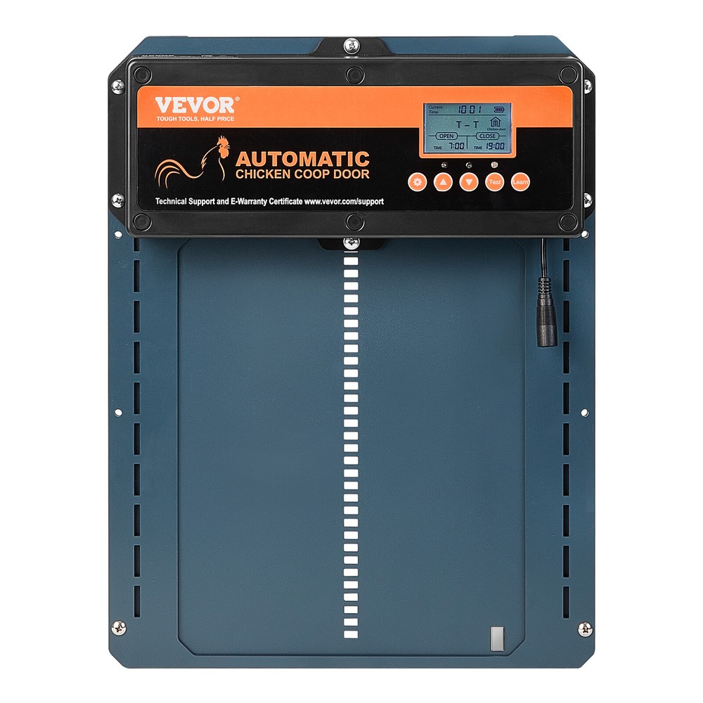 Automatic Chicken Coop Door Auto Chicken Door Opener Timer & Light Sensor