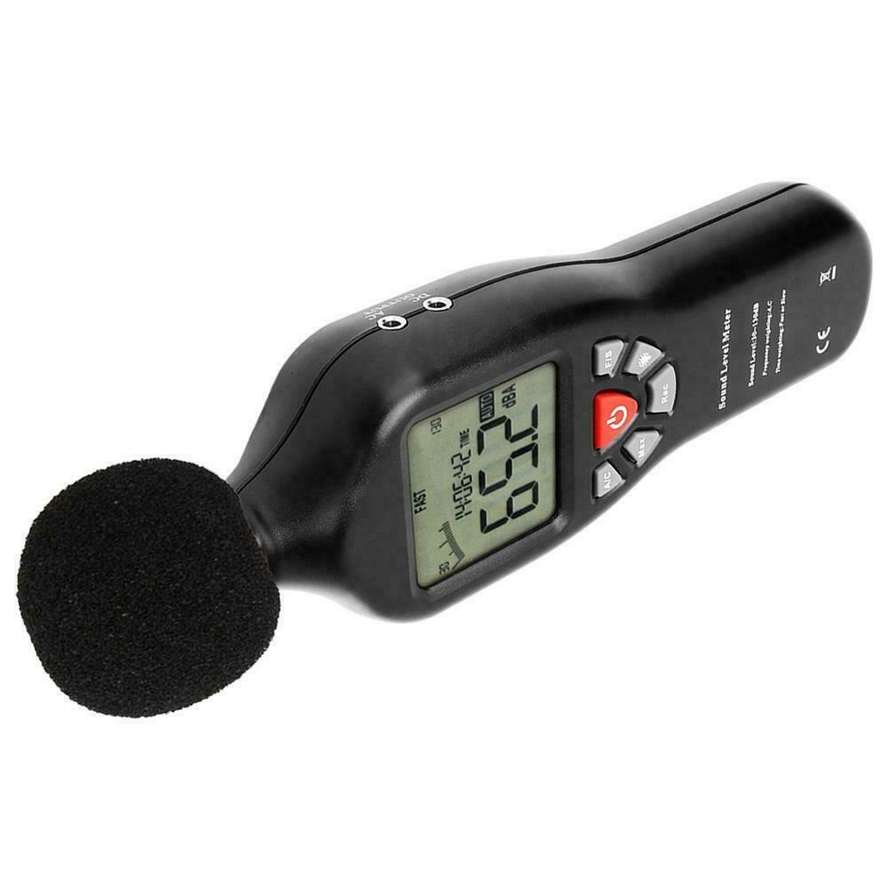 Sound Level Meter Data Logging Function 30dB~130dB Noise Tester Measuring Range