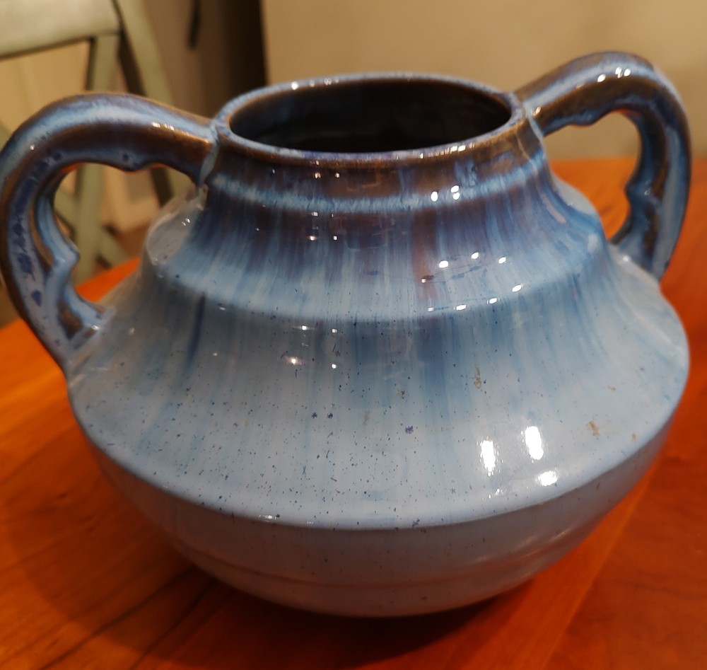 Large Fulper Double Handled Vase