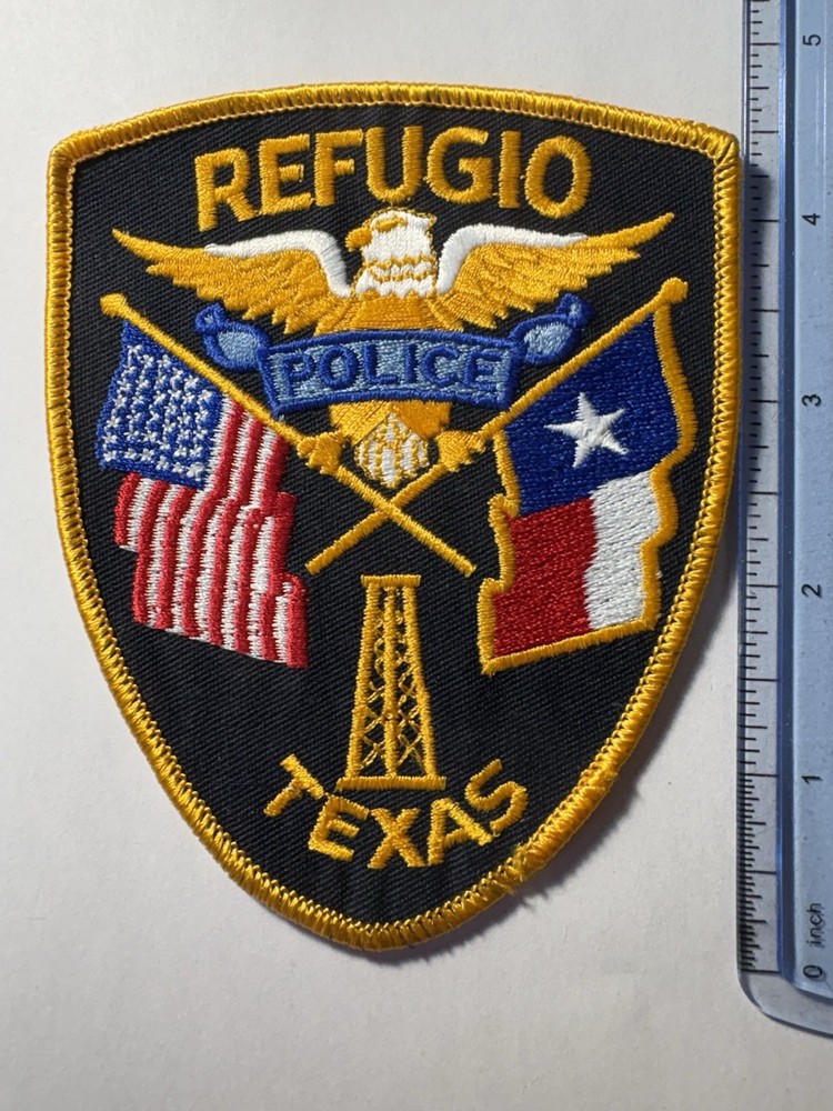 Refugio Texas Police Patch
