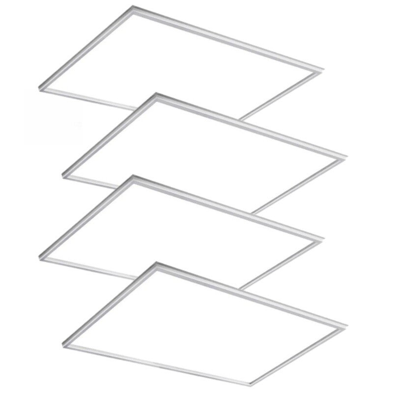 2x4 FT led Panel Troffer Lights 50W, 5000K Daylight Drop Ceiling Light 6500LM