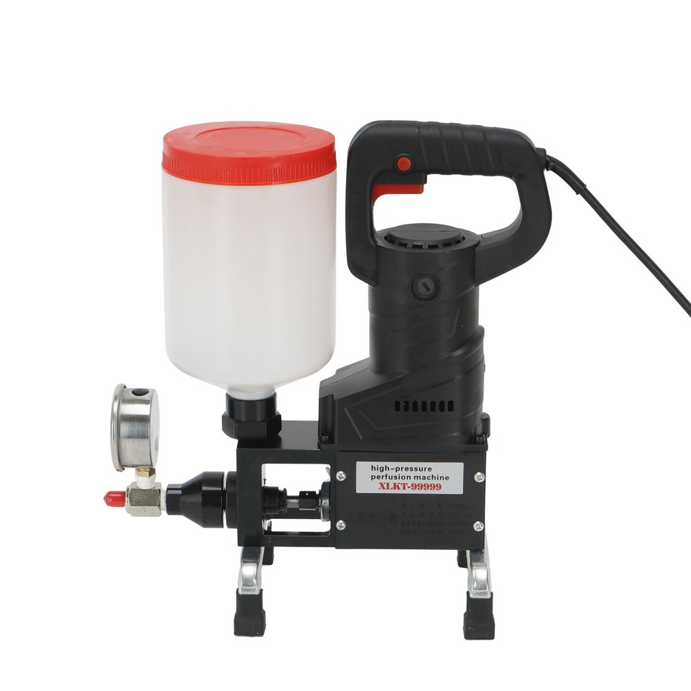 110V Electric Grouting Machine High Pressure Grouting Injection Pump 0-10000PSI