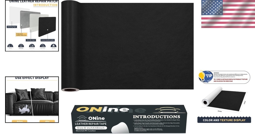 Professional Leather Repair Tape Kit - Waterproof