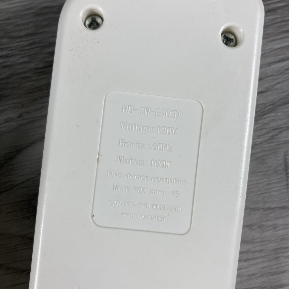 HD-TW-E(03) Electric Blanket Heating Pad Temperature Remote Control Tested