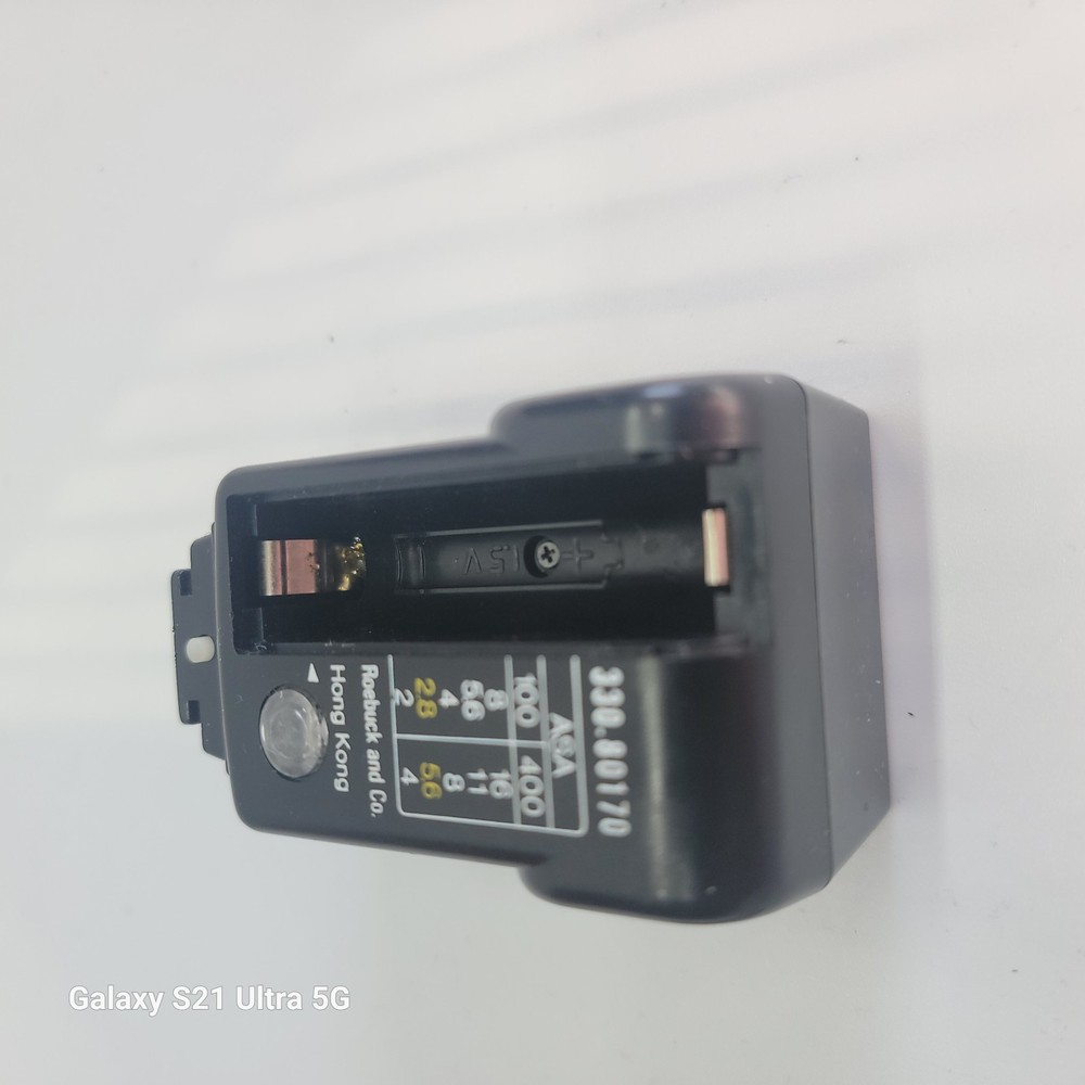 Sears Auto Flash Model 330.80170 Universal Shoe Mount Camera Flash-Tested, Works