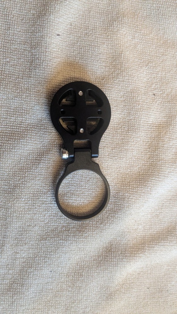 Garmin Mount for 1 1/8 Inch Threadless Headset Adjustable Angle/Rotation Black