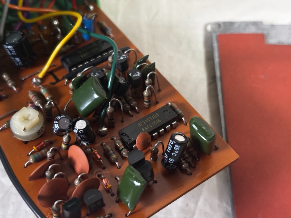 Boss PH-1 Phaser Silver Screw & Transparency Switch RC3403ADB chip