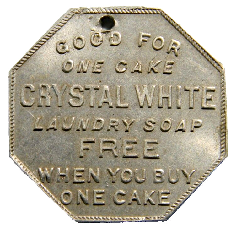 Chicago Crystal White Token   (01804)