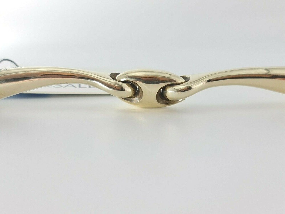 Loose Ring 12MM Snaffle Double Jointed Bit GS/SS(UKSALES25®) *SAME DAY DISPATCH*