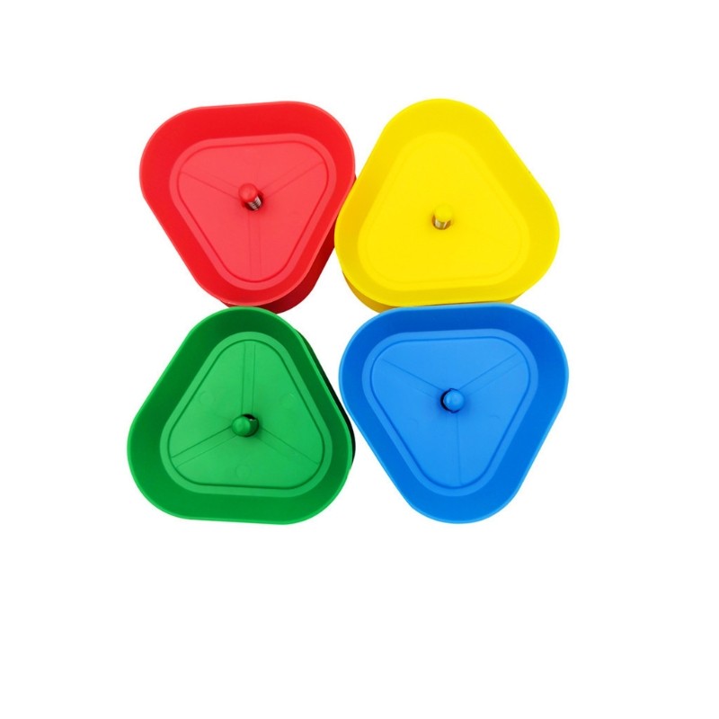 Game Card Holder Triangular Hands Free Table Game for Seat Arrang