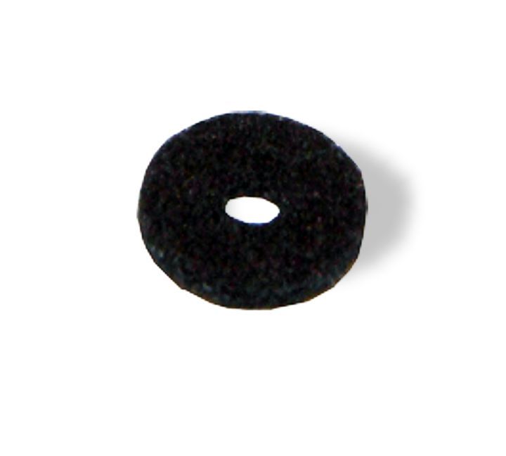 Felt strap button pads black wholesale 50 pack Bitterroot 081152FB-50P