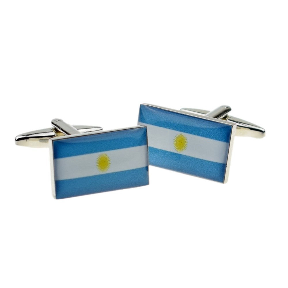 Argentina Flag Cufflinks X2BOCF005
