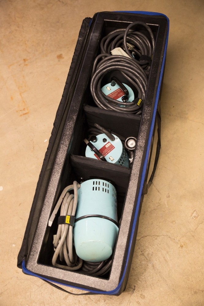 broncolor studio flash set up