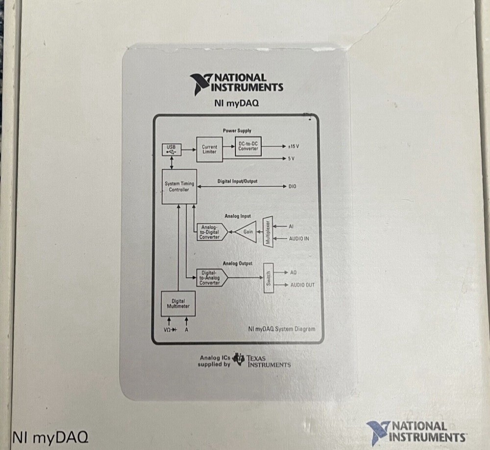 Ni myDAQ Student Instrumentation Device Hardware Only