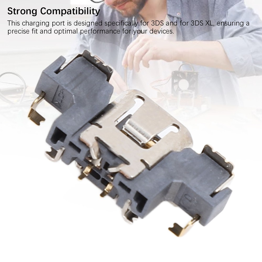 XL Charging Port Replacement For 3DS Compact Portable Power Jack Socket LL