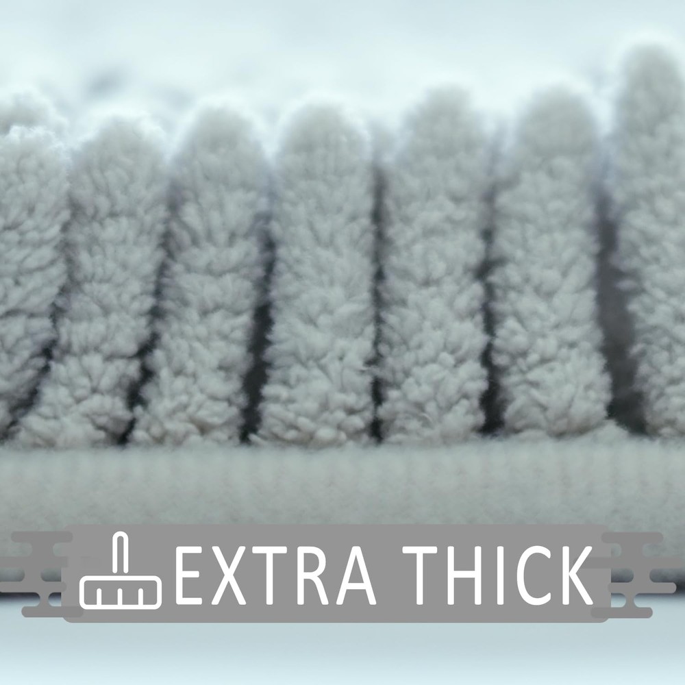 Bathroom Rugs Sets 2 Piece,Super Absorbent Soft,Thick,Machine Washable Chenil...