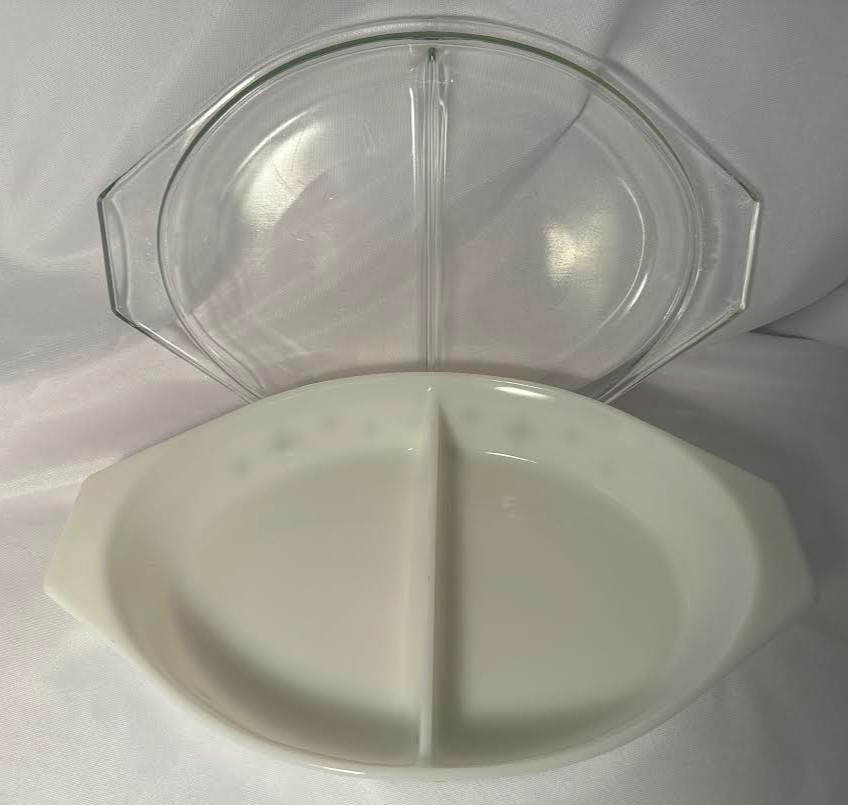 Pyrex Compass devided No Lid