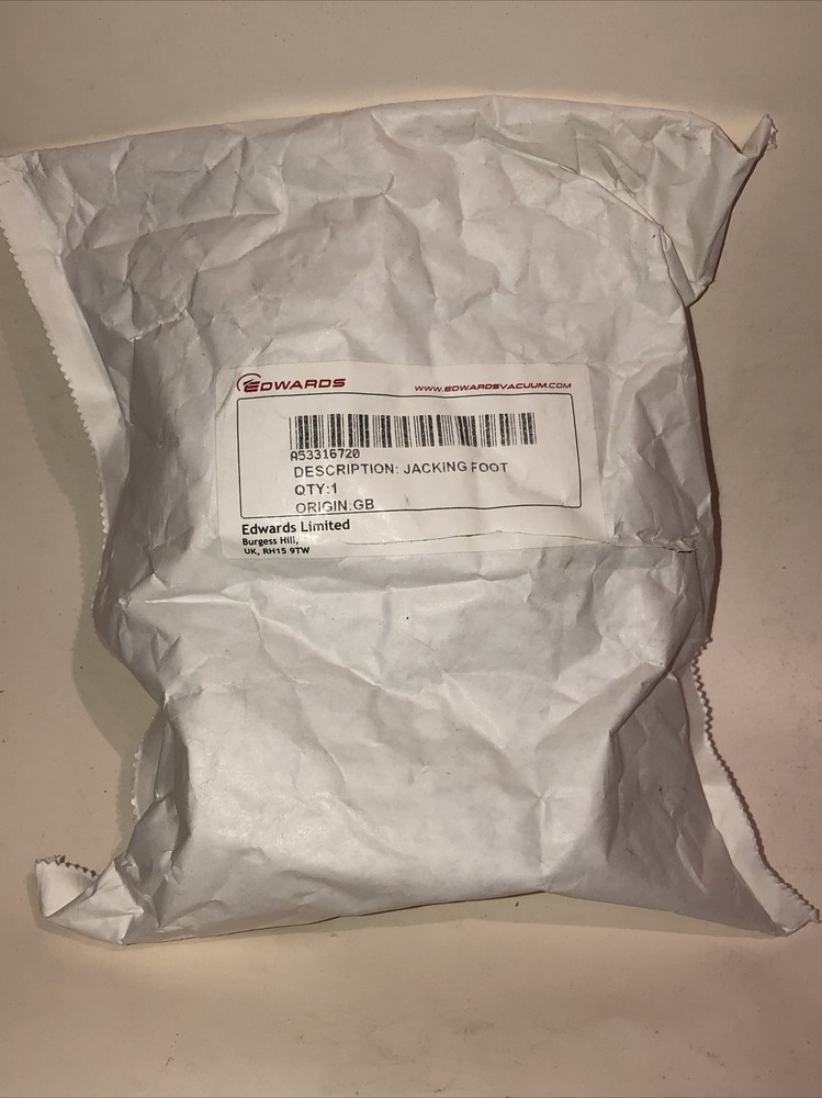 EDWARDS JACKING FOOT A53316720 4 In A Pack