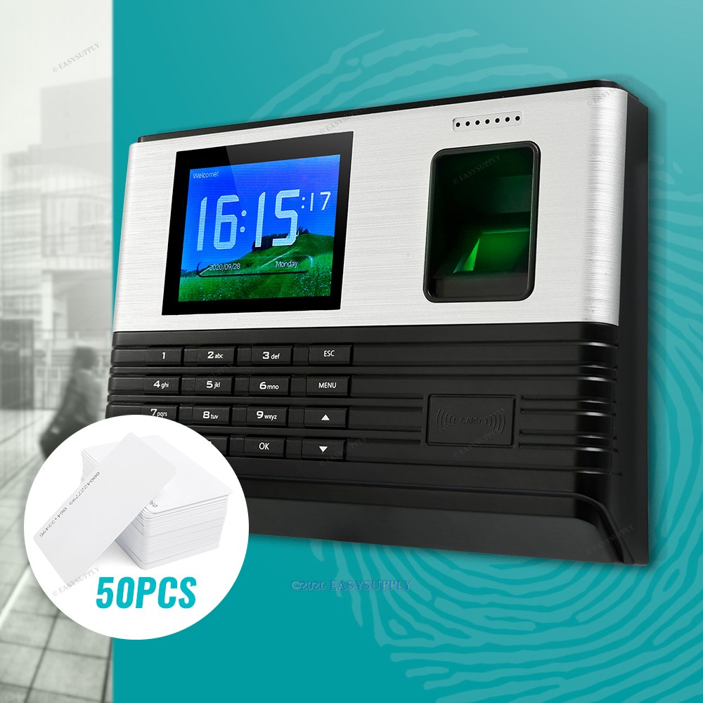 Support Remote Access WiFi Time Clock And Access Control With RFID Reader+ USB