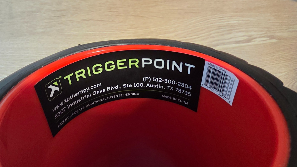 [FIRM] TriggerPoint The GRID X High Density Foam Roller - Black