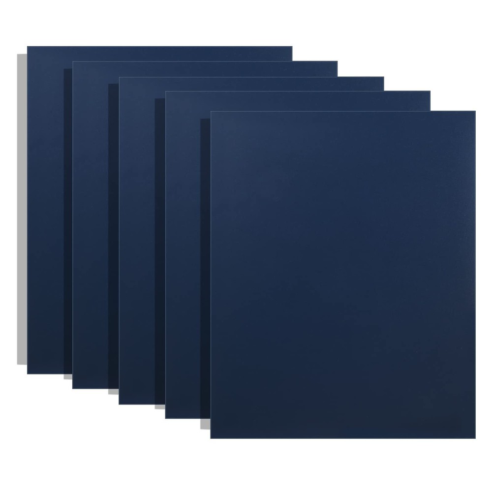 25 Pack 12mil Letter Size Sand-Textured Polycovers CoversBinding Presentation...