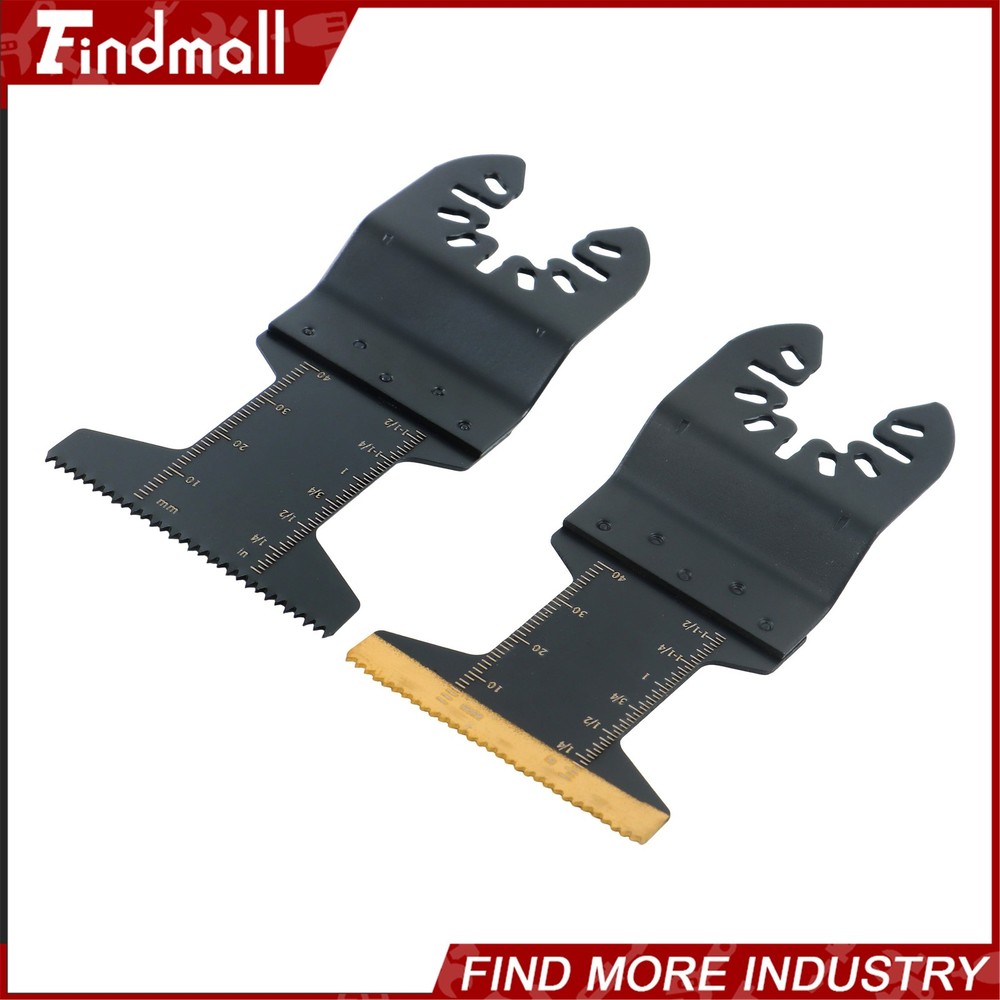 Findmall 43 PCS Universal Oscillating Saw Blades Quick Release Multi Tool Kit
