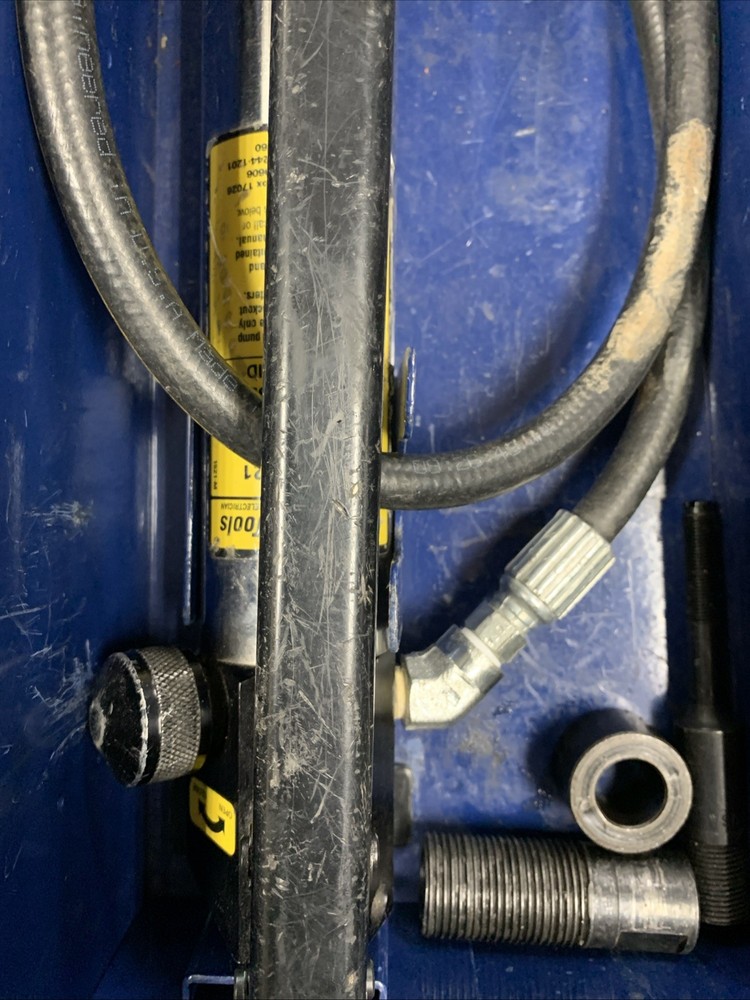 Current Tools Hydraulic Knockout Set Model 154 PM - 1/2” To 4” Set Complete