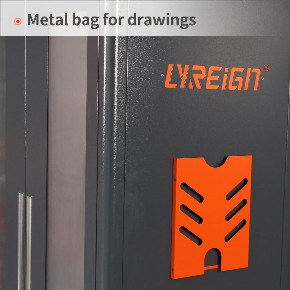 CNC Tool Cabinet Lockable CAT40 CNC Tool Rack Holder Storage System CAT40-120CAP