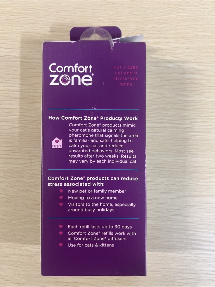 Comfort Zone Single & Multi-cat calming refills, ( 2 pack )