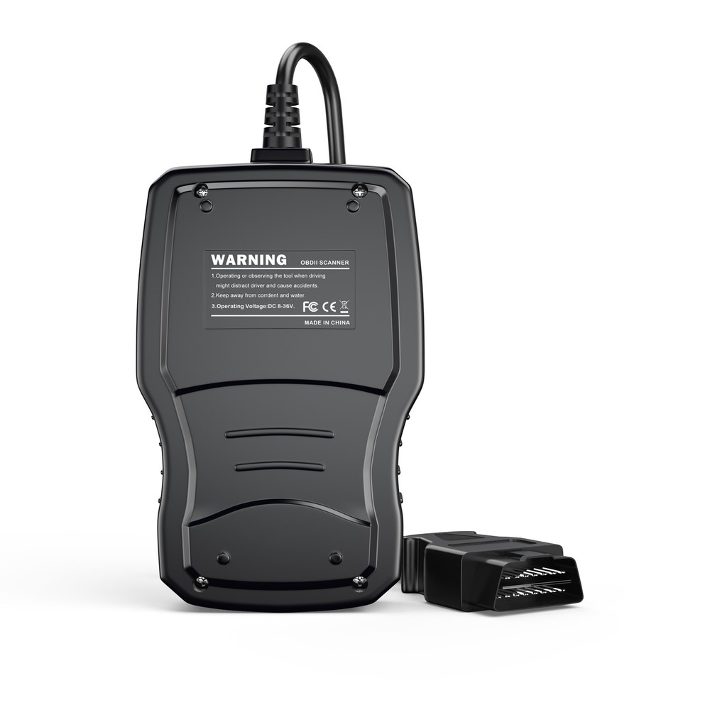 ANCEL AD530 OBD2 Code Reader Scanner Battery Test & Check Engine Diagnostic Tool