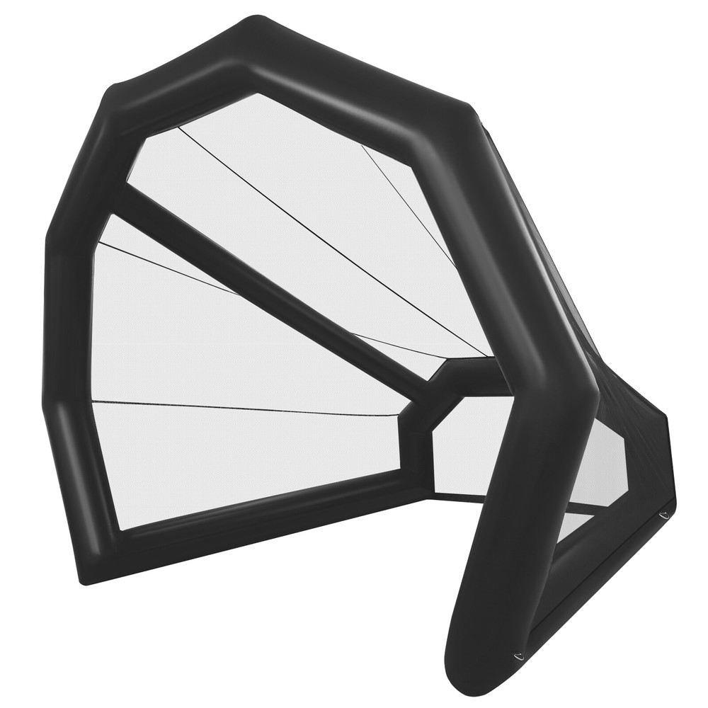 Golf Practice Swing Simulator Net Cage Inflatable Golf Practice Net Cage& Blower