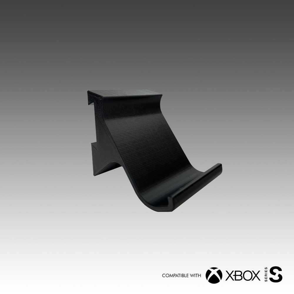 Xbox Series S Wall mount bracket with 2 controller mounts Xbox console Gaming