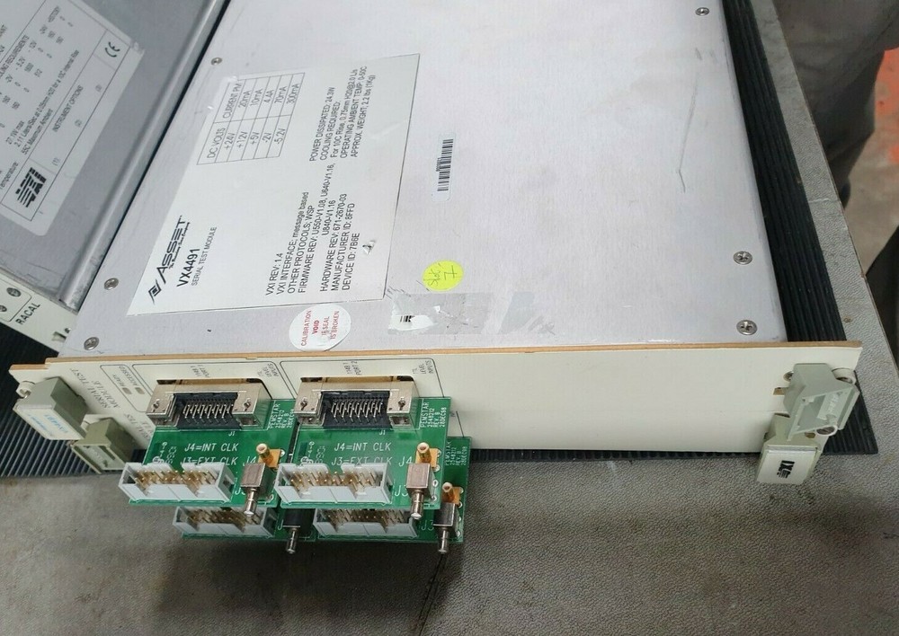 ASSET VX4491 VXI REV 1.4 SERIAL TEST MODULE