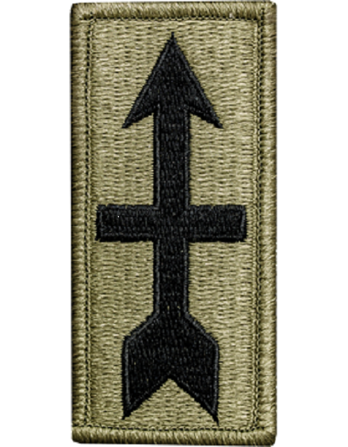 32nd Infantry Brigade Scorpion Patch with Fastener (PMV-0032B)