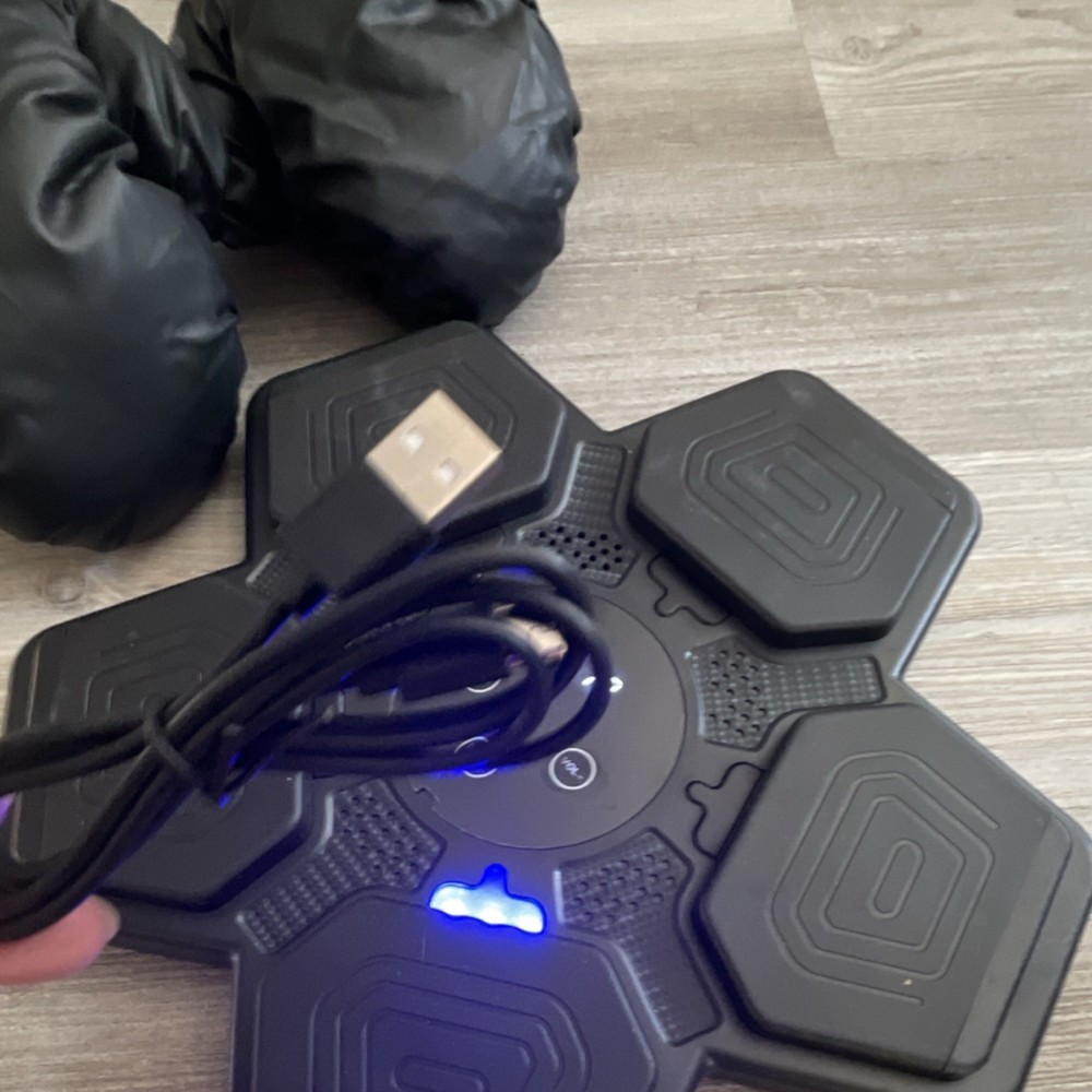 Electronic Strike Pad Set with Gloves and USB Cable, Interactive Training