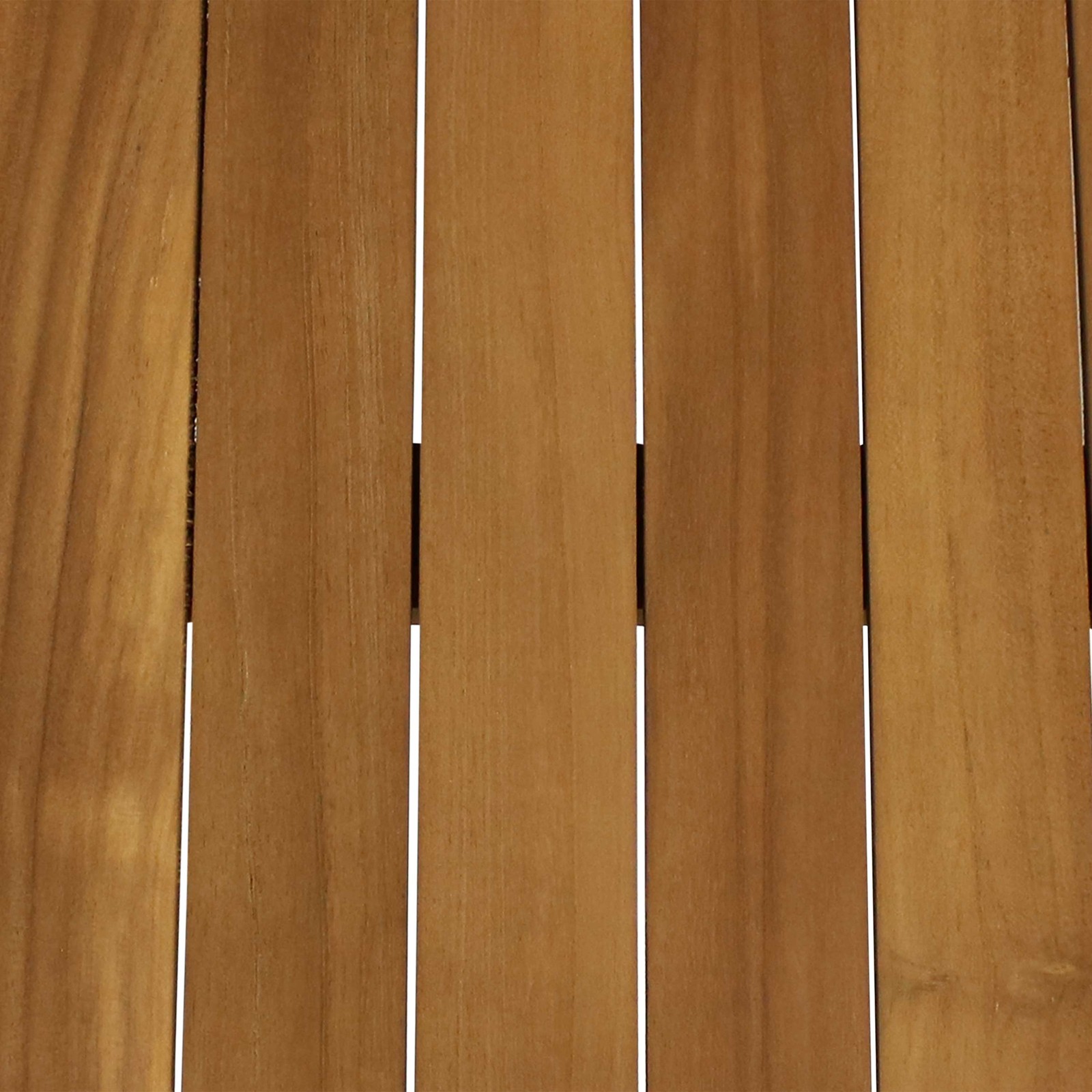 45.75 in Teak Wood Rectangular Patio Coffee Table by Sunnydaze