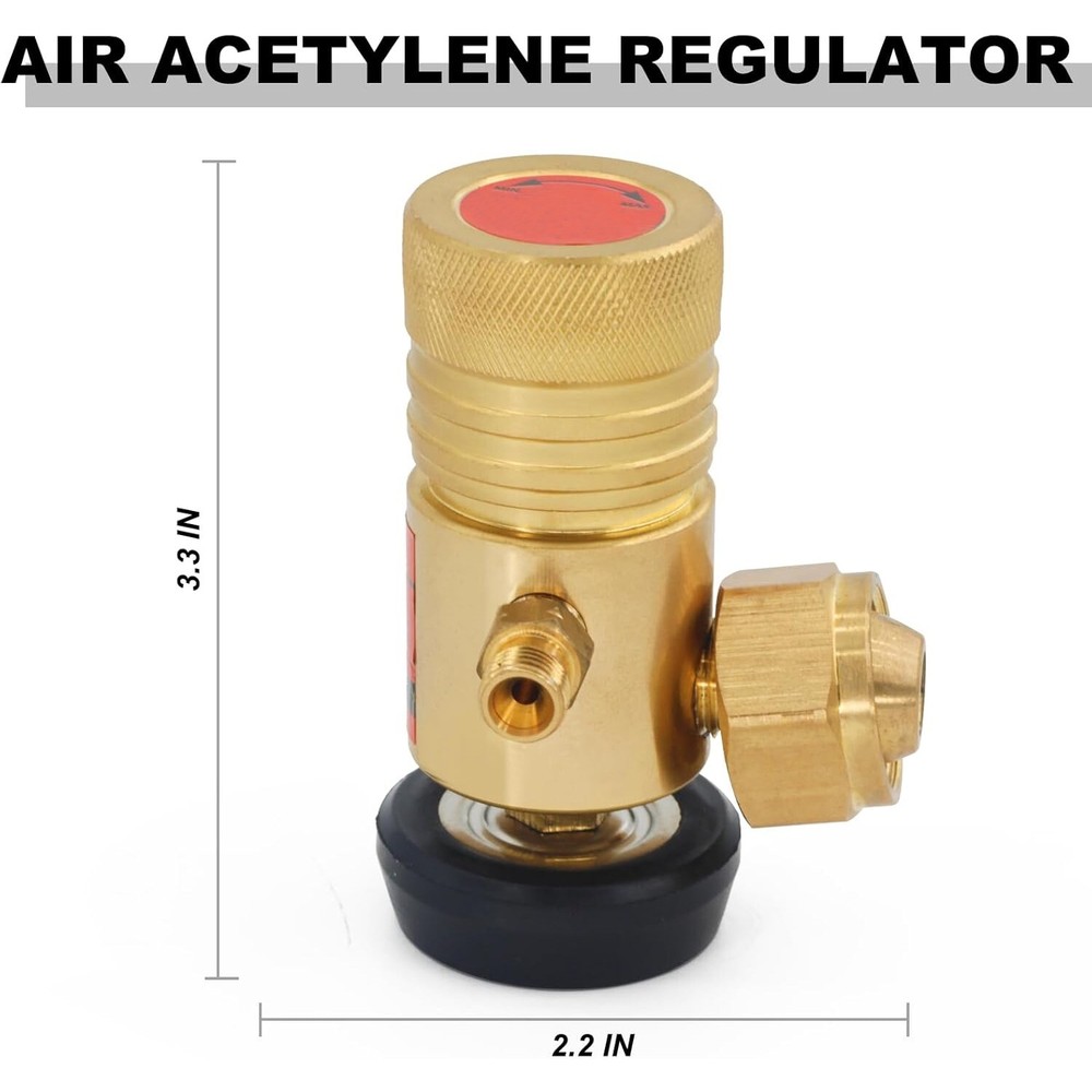 AR-B CGA520 B Tank Acetylene Regulator