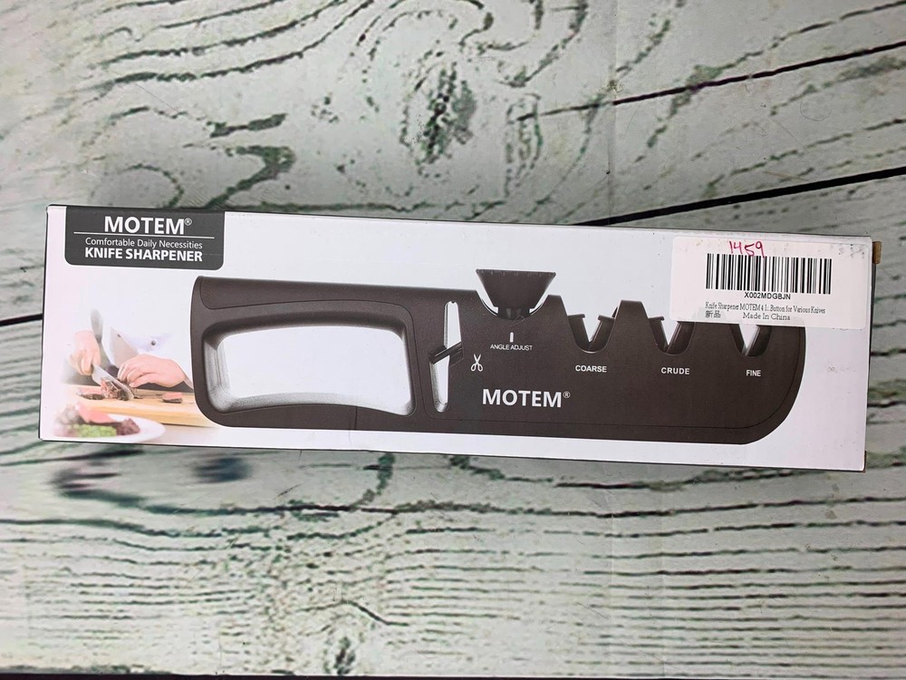 Knife Sharpener 4 In 1 Kitchen Knife Sharpener and Scissor Sharpener