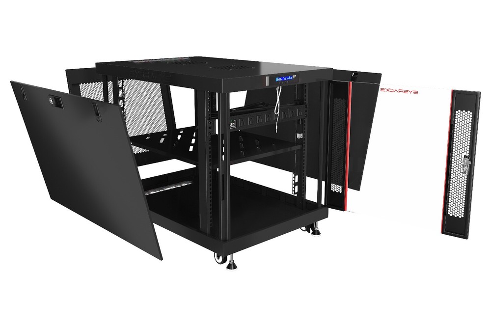 Sysracks 12U Server Rack Cabinet Premium Network Enclosure 35" Depth