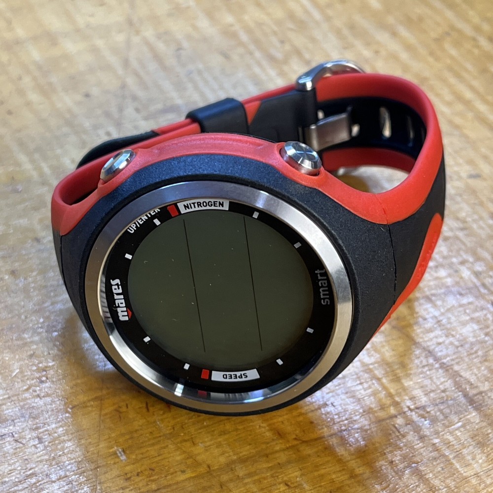 Mares SMART Wrist Watch Dive Computer - Black/Red - 414129 BKRD