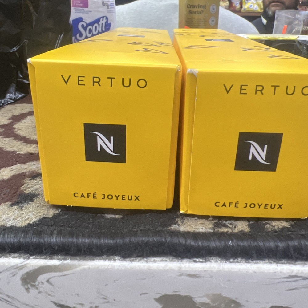 2 Nespresso Coffee Café Joyeux