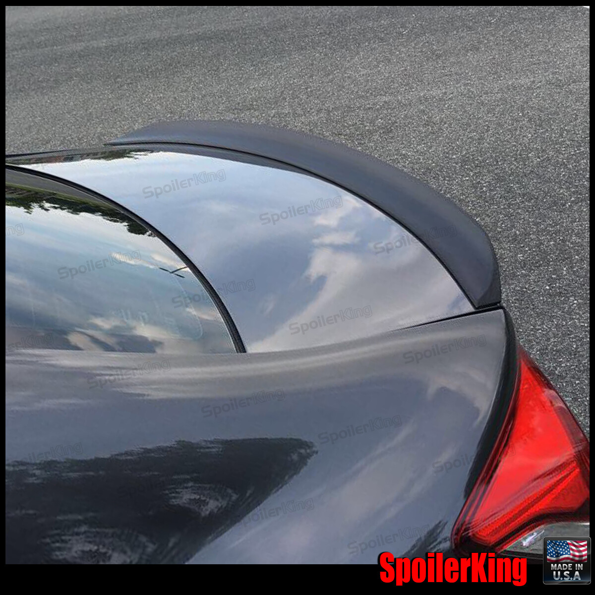 SPK 284G Universal rear trunk spoiler SELECT a SIZE 30"- 63" available