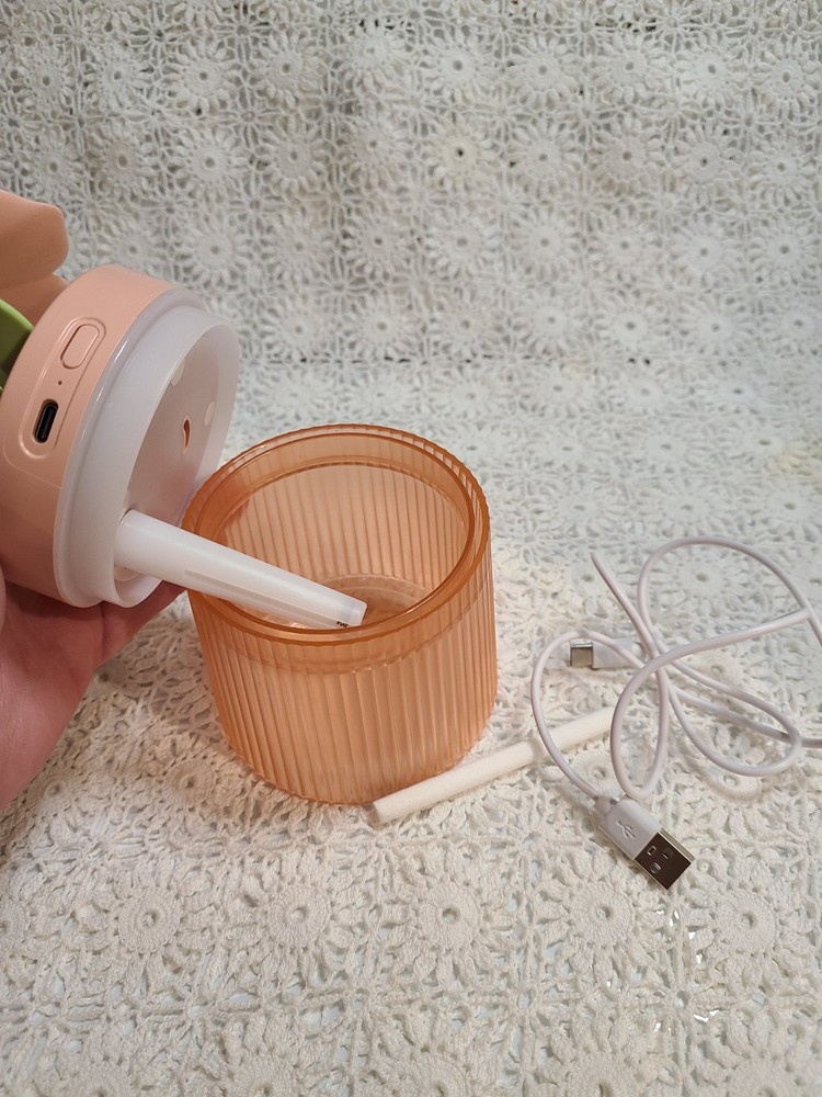 Flower Air Humidifier Small Night Lamp Usb