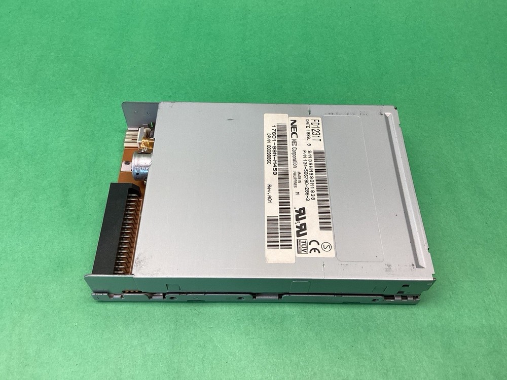 NEC FD1231T Beige 3.5” Internal Desktop Floppy Disk Drive - UNTESTED
