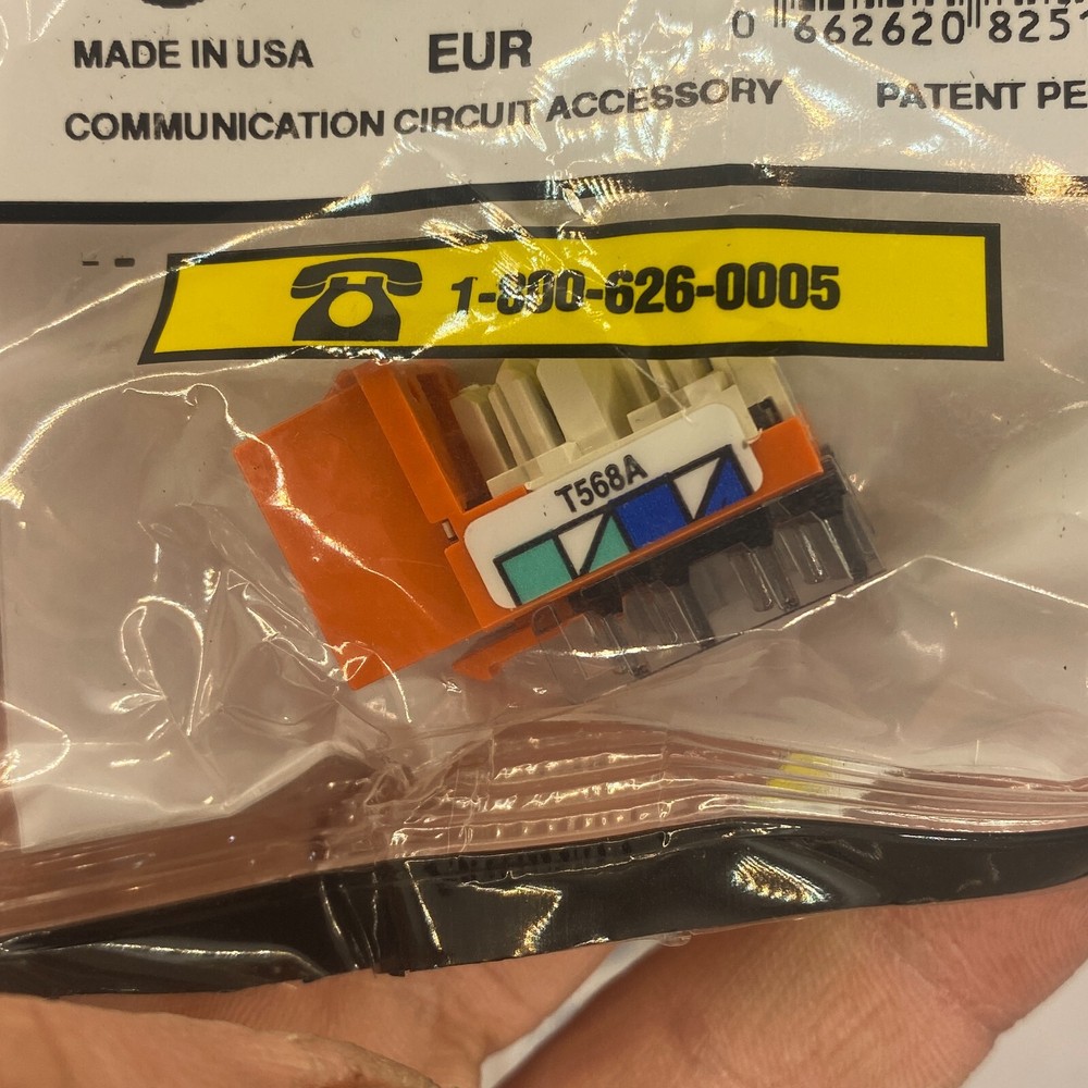 (4) Hubbell HXJ5EOR Xcelerator CAT5E+ univ. wired ⭐