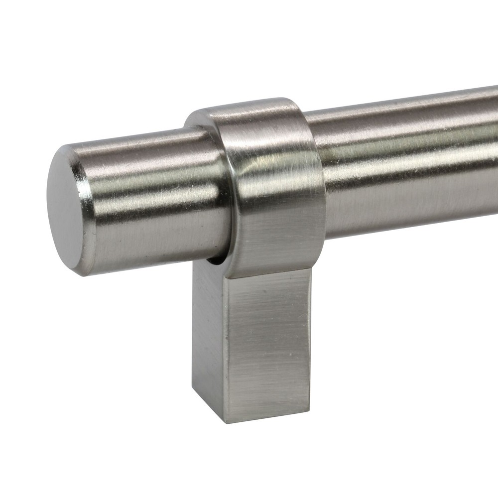 25 Pack Rok Loop Style 96 Mm Centers Brushed Nickel Cabinet Pull Handle 5-3/8"