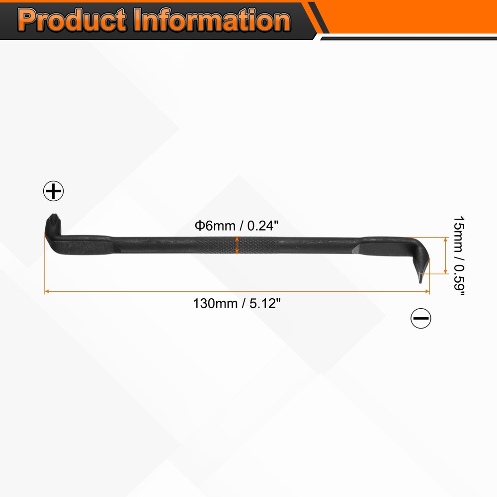 Offset Screwdriver PH2/SL6 Phillips Slotted Right Angle Screw Driver Black