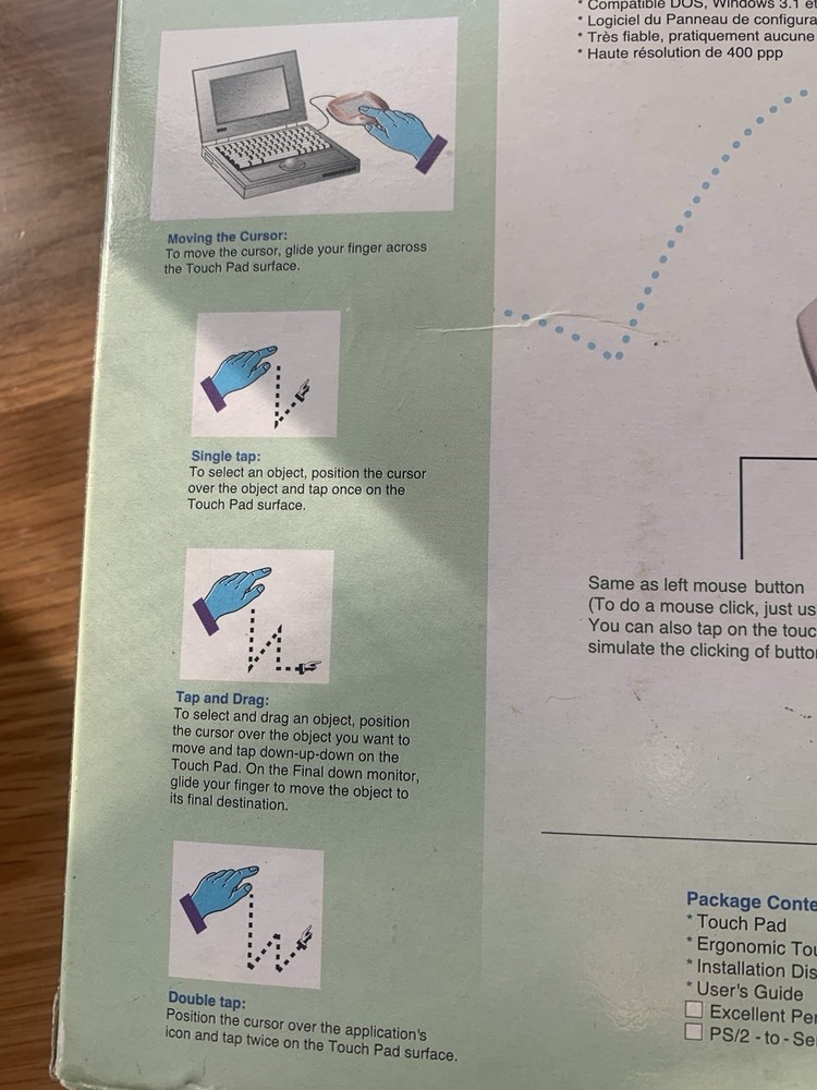 Touch Pad Microsoft Version New w/box